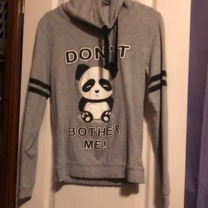 Animal print sweatshirt